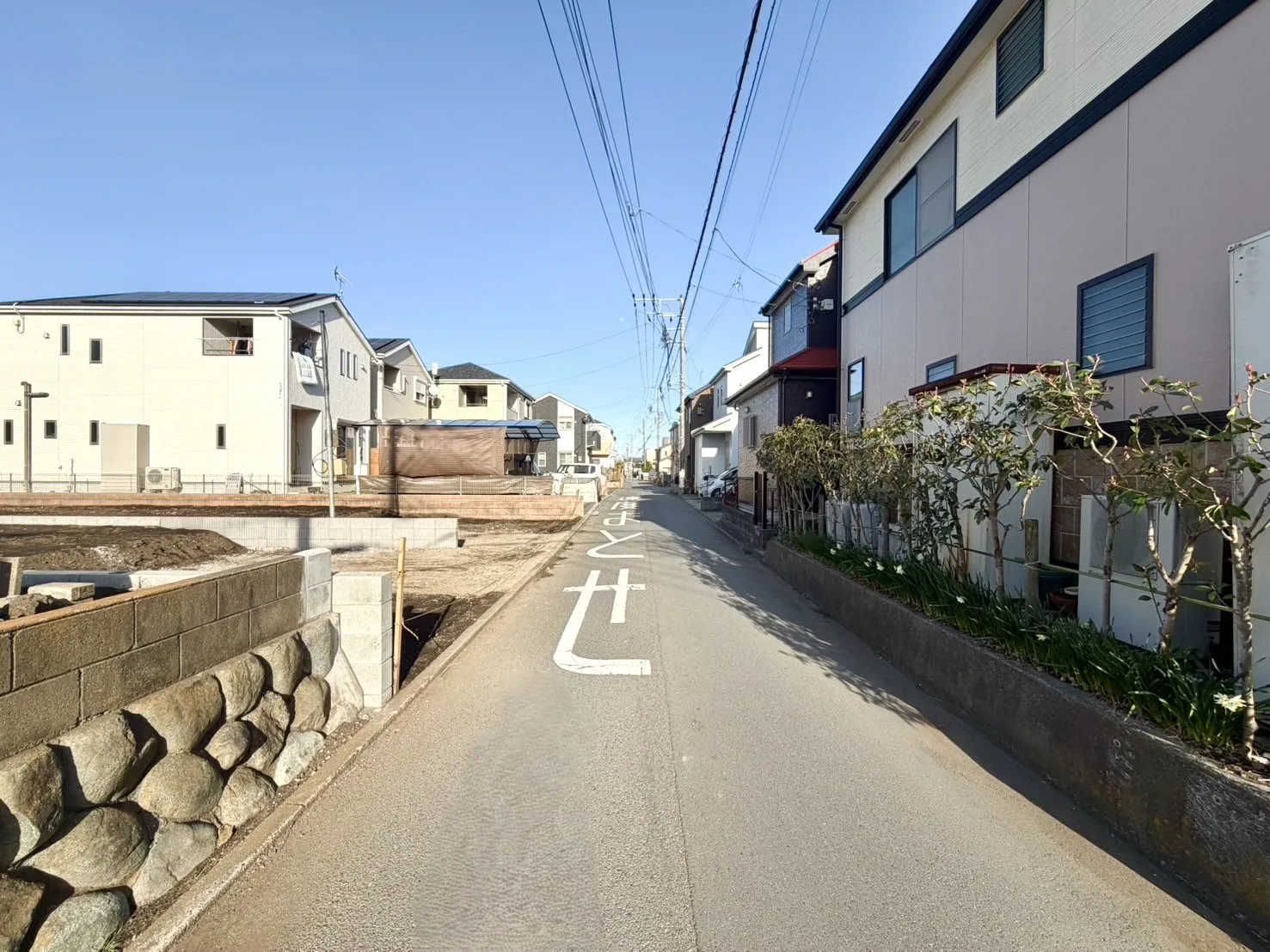 前面道路含む現地写真