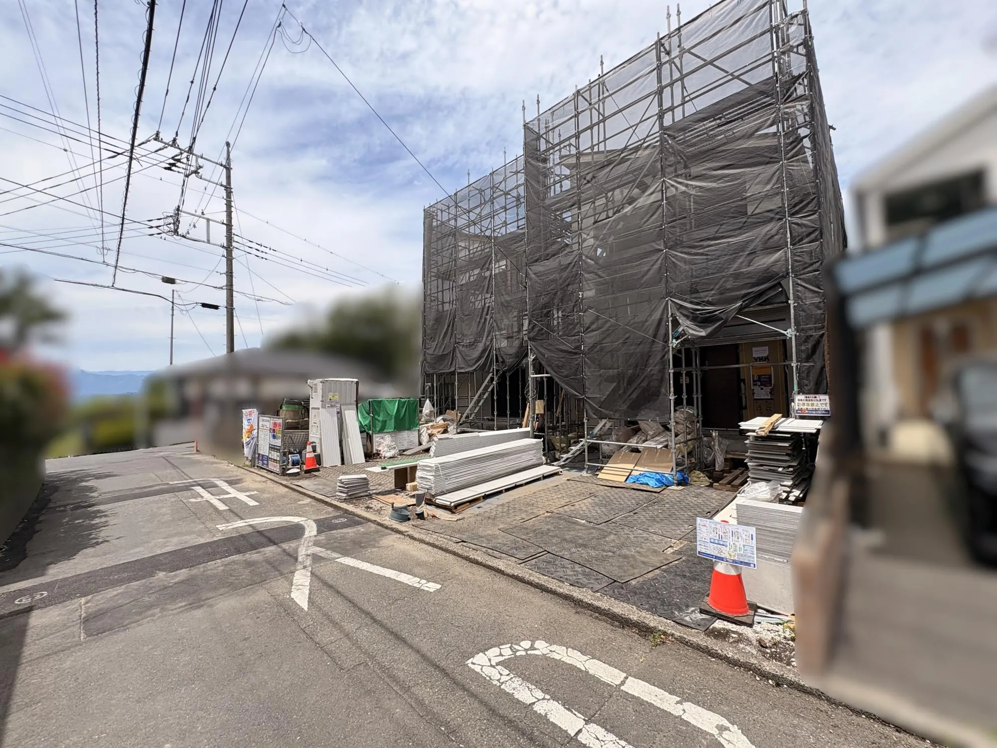 前面道路含む現地写真