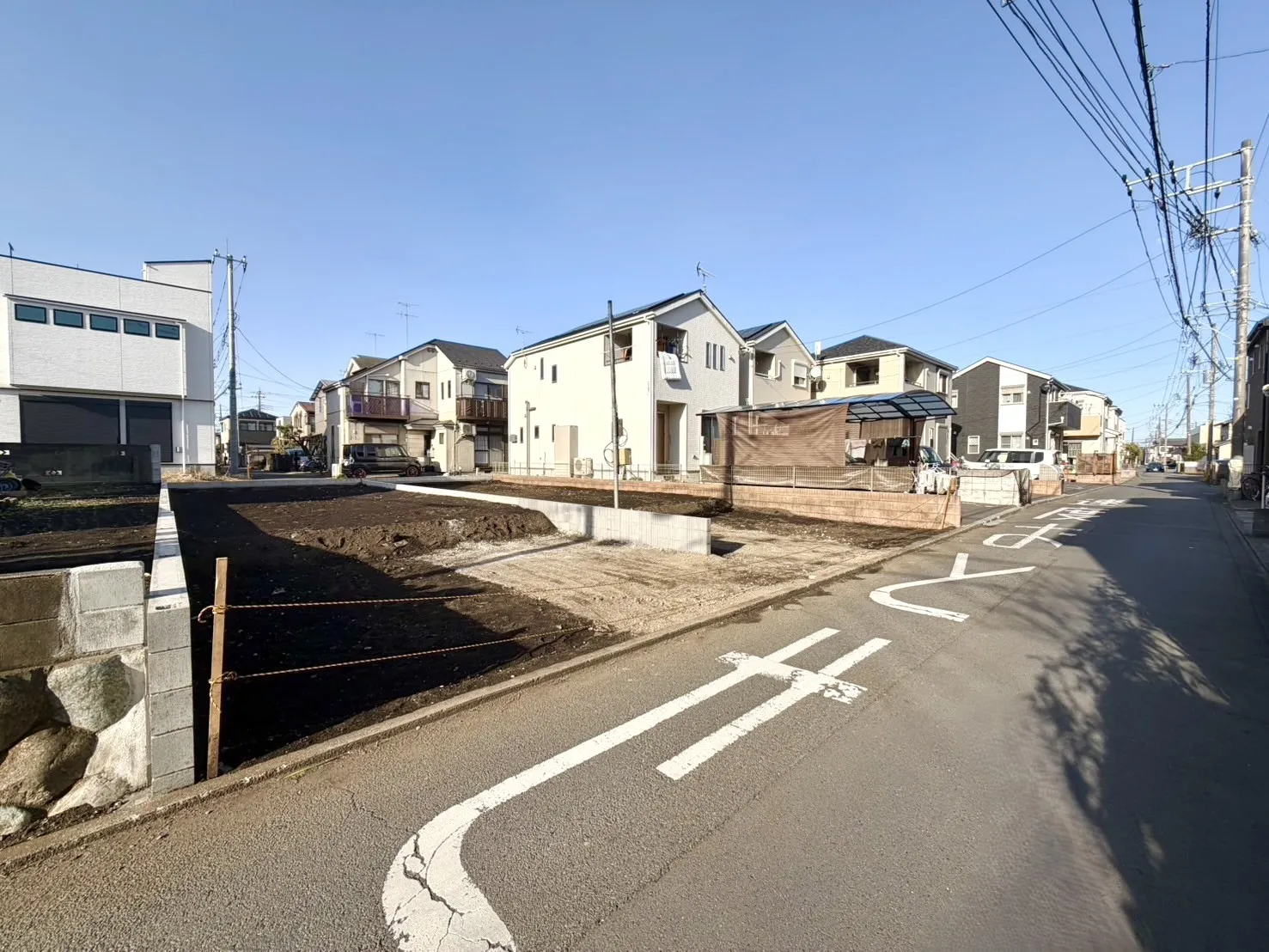 前面道路含む現地写真