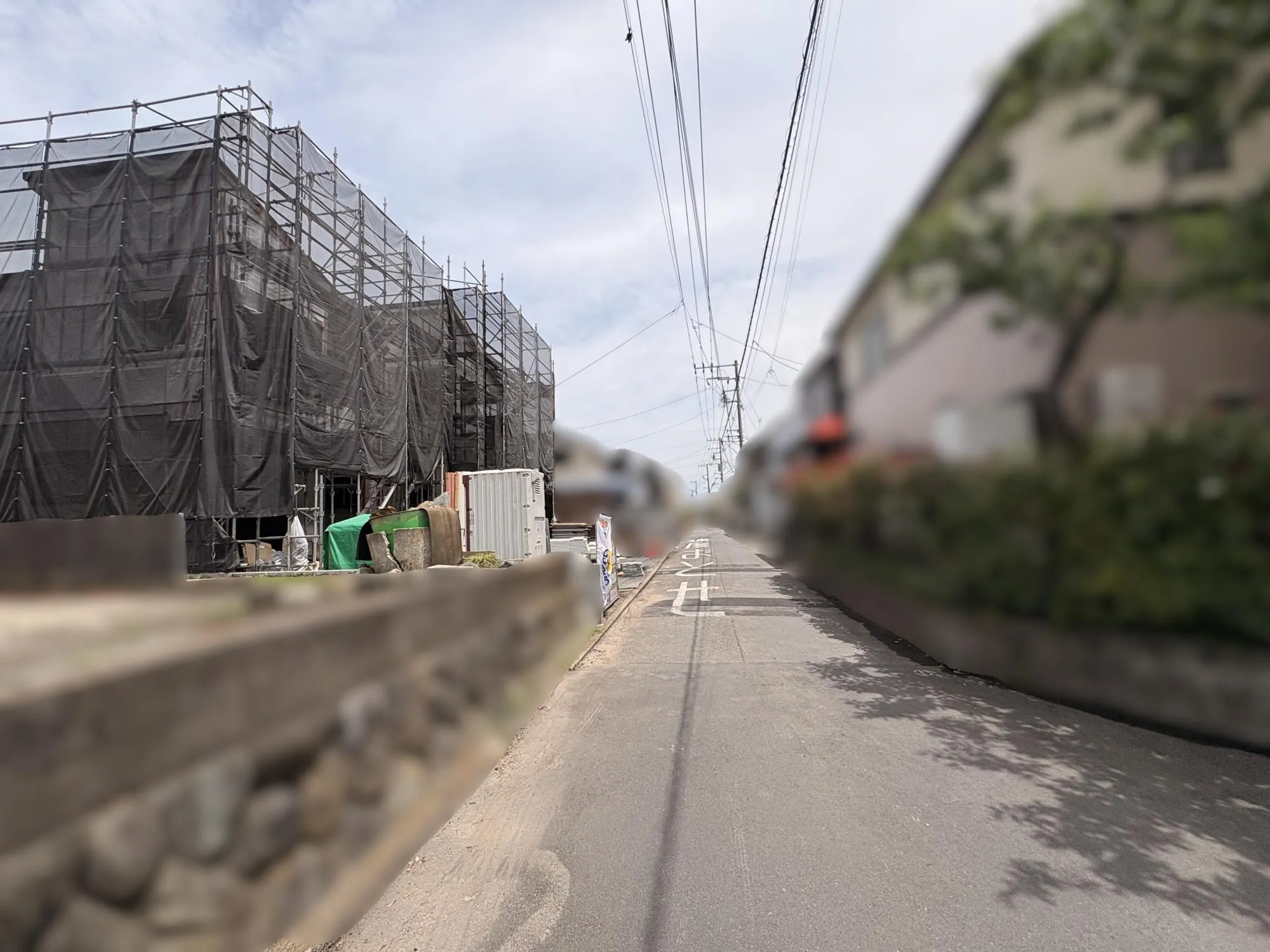 前面道路含む現地写真