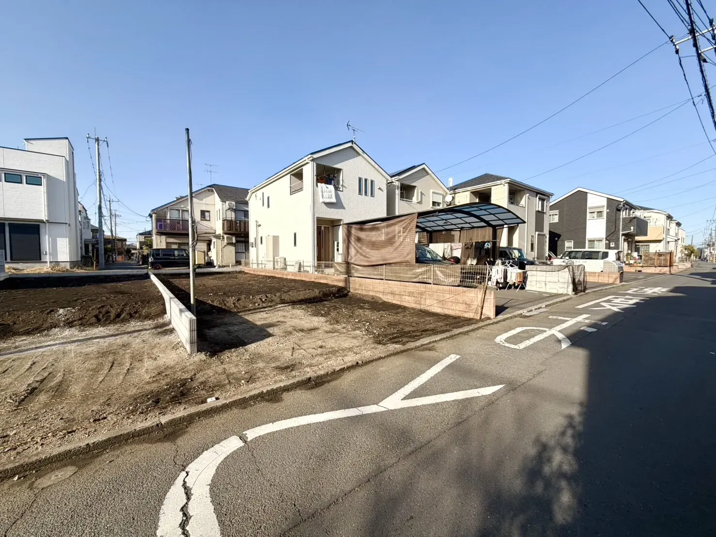 前面道路含む現地写真