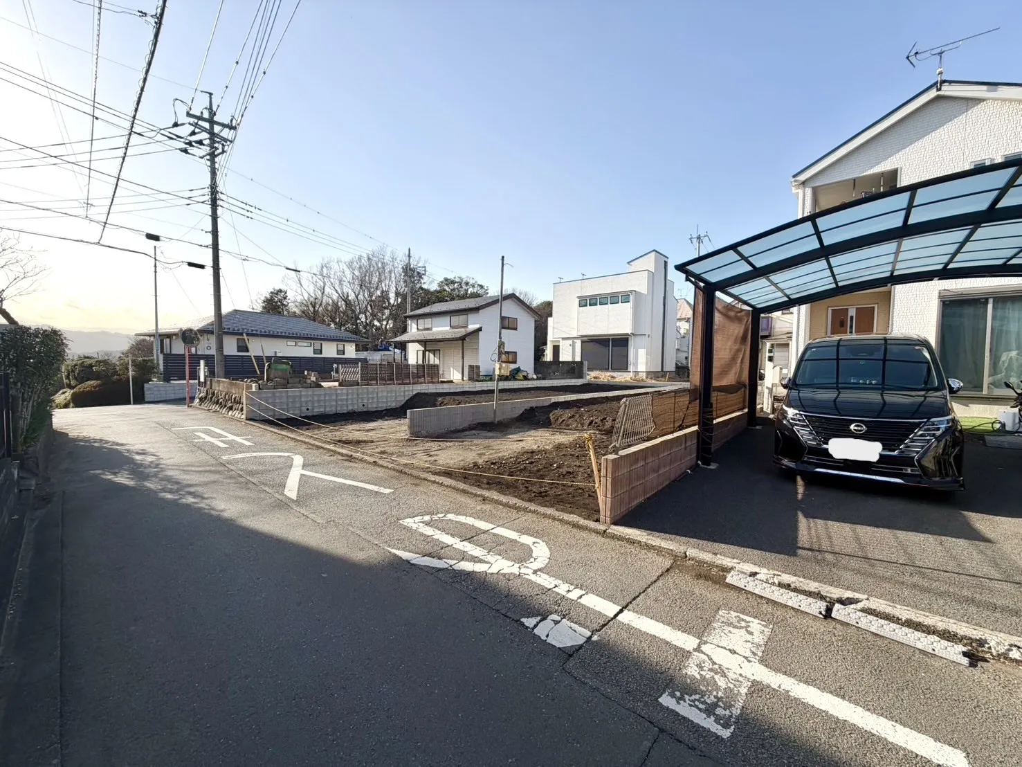 前面道路含む現地写真