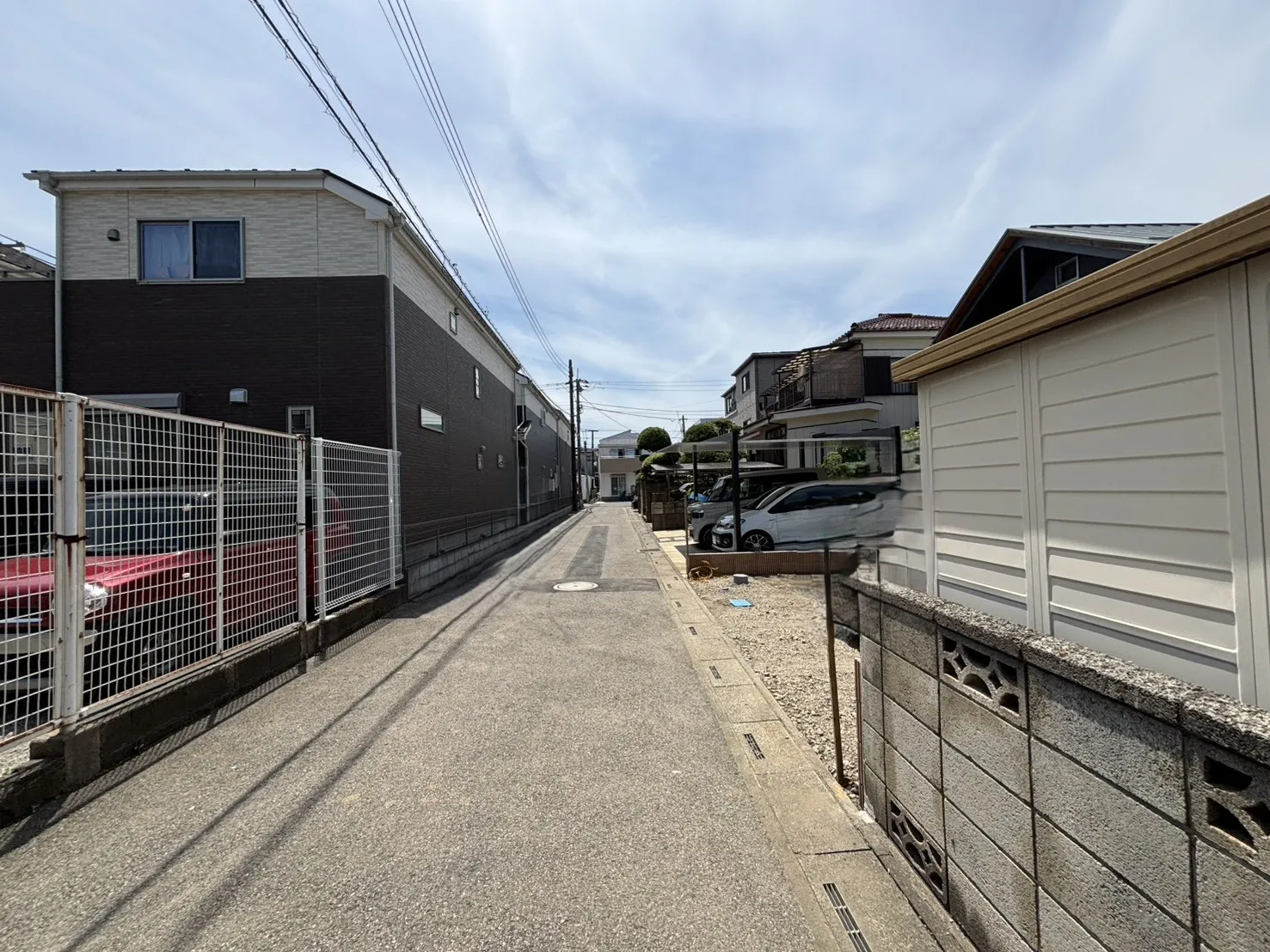 現地前面道路写真(2026.6.1)