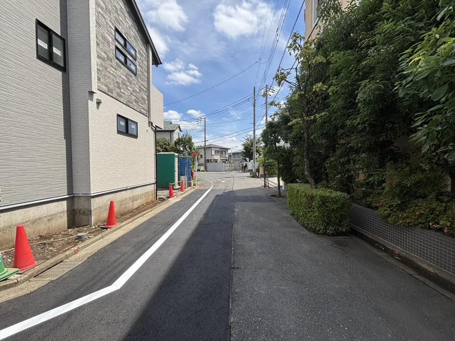 前面道路