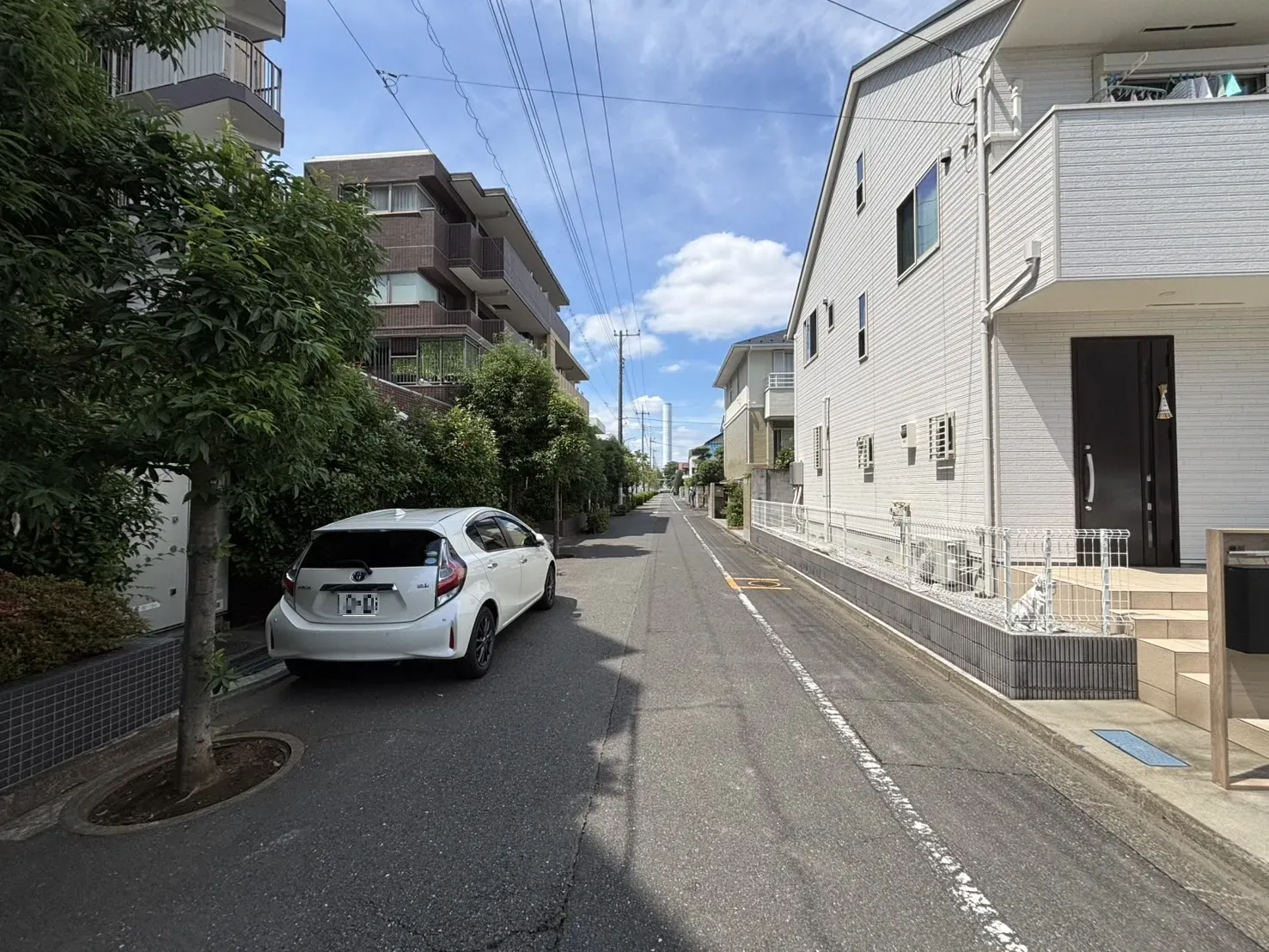 前面道路