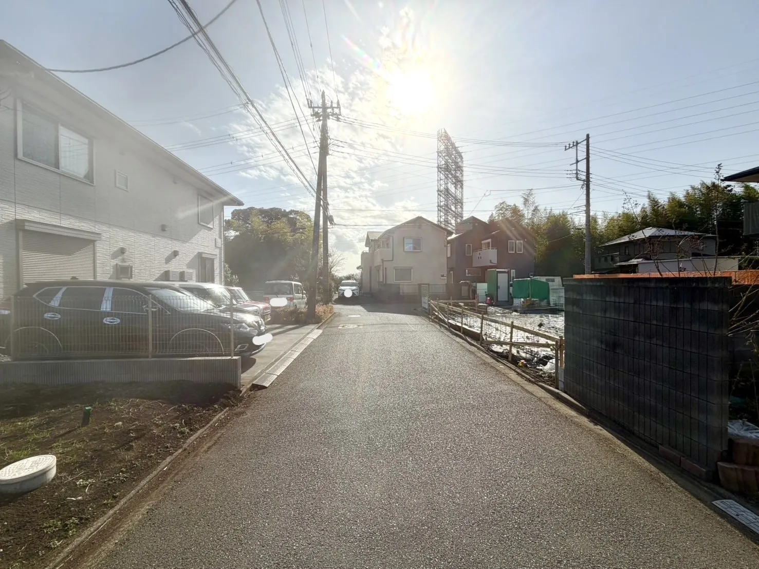 前面道路含む現地写真