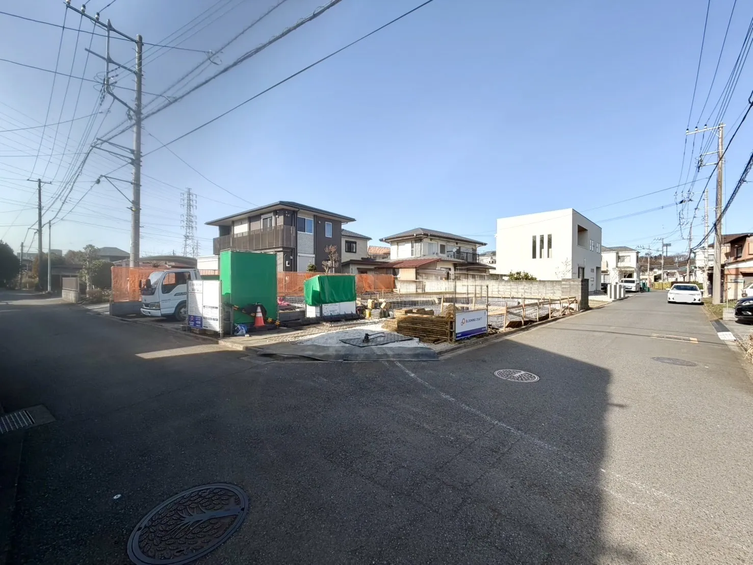 前面道路含む現地写真