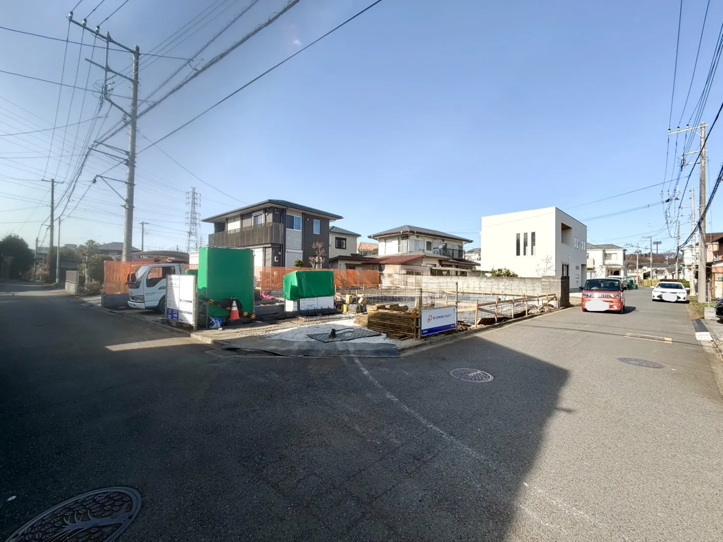 前面道路含む現地写真