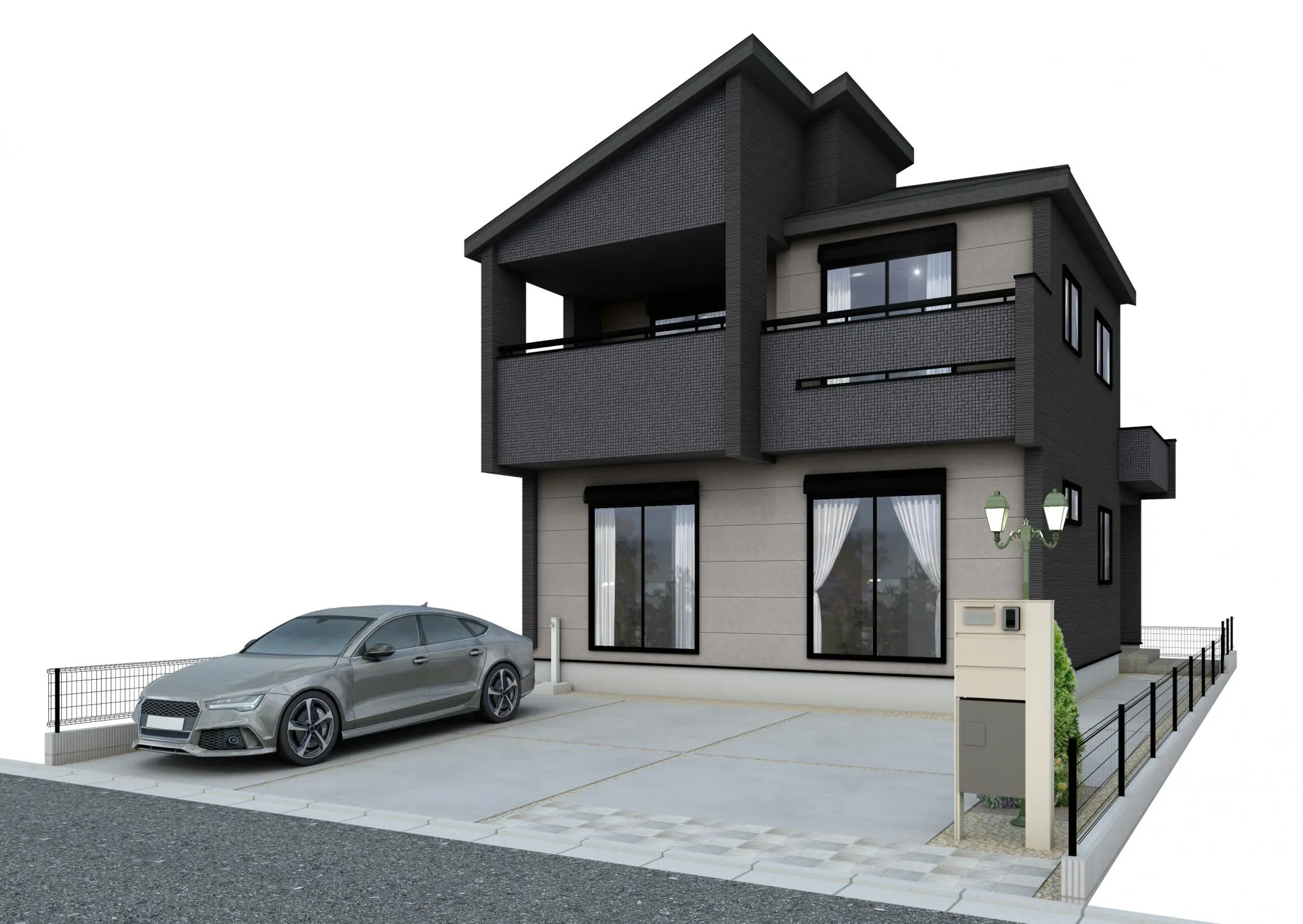 完成予想図(外観)