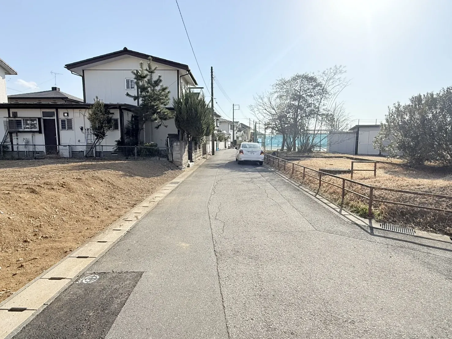 【2026.2.23　販売現地・前面道路】