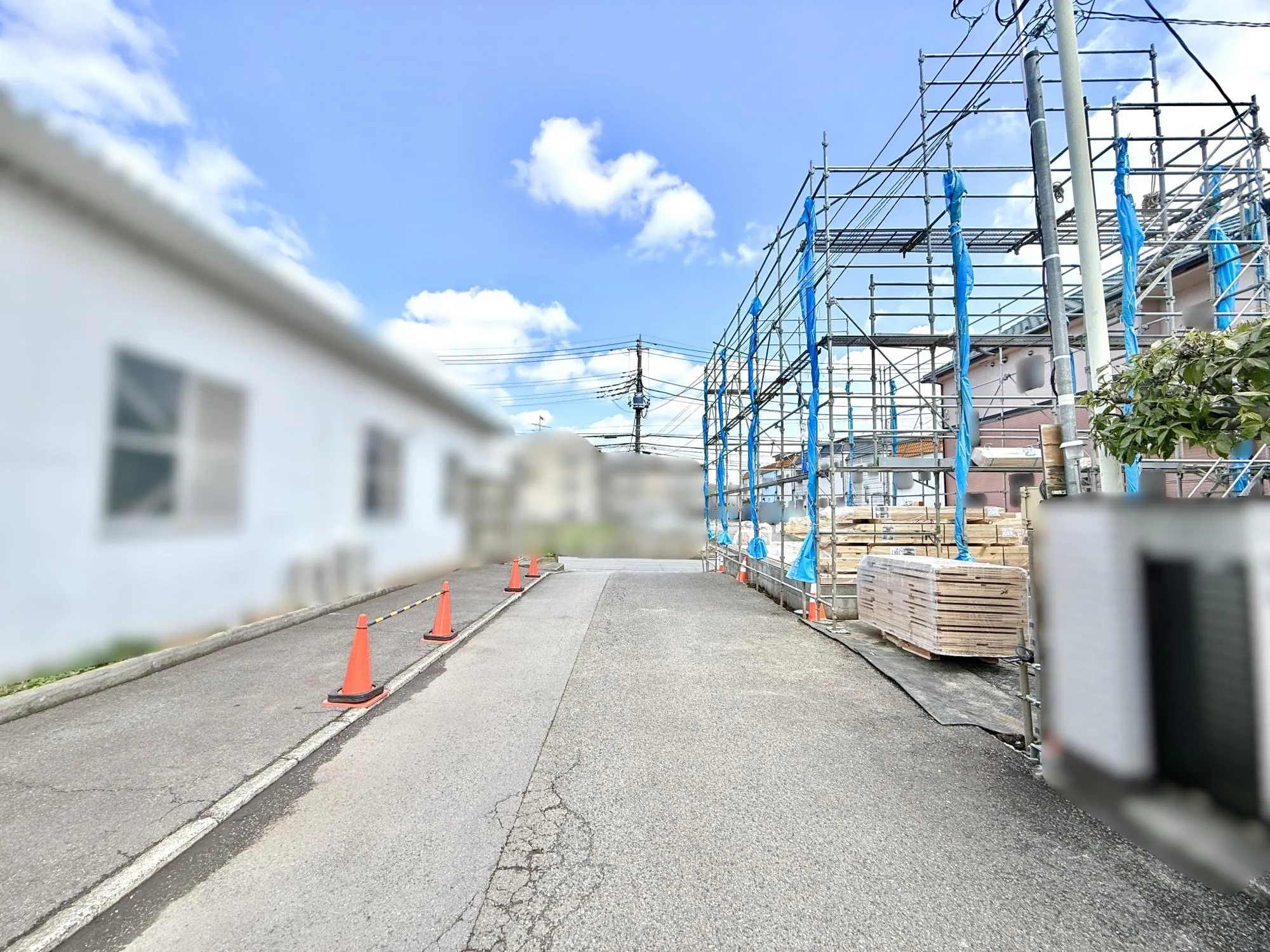 前面道路含む現地写真