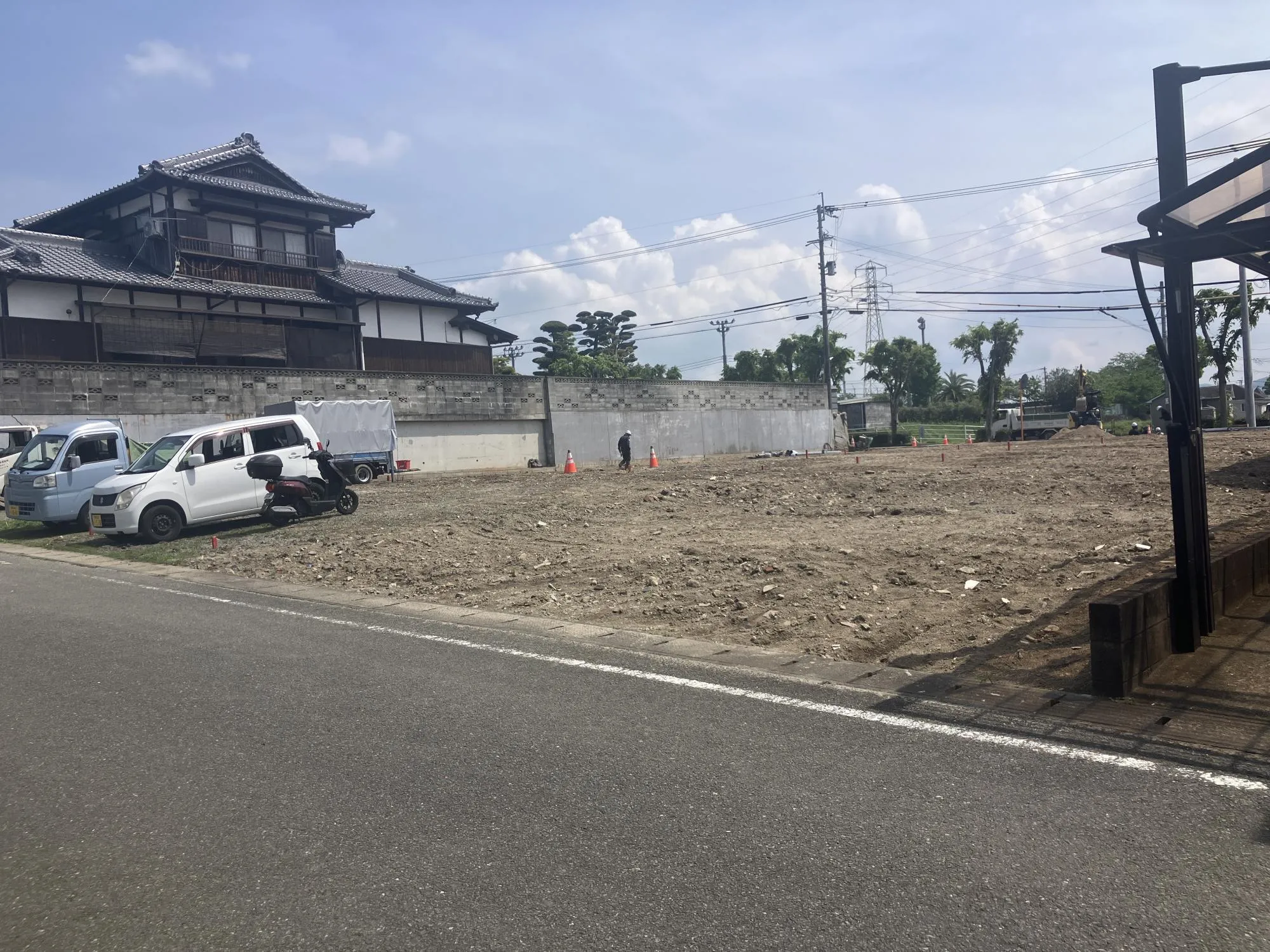 現地土地写真