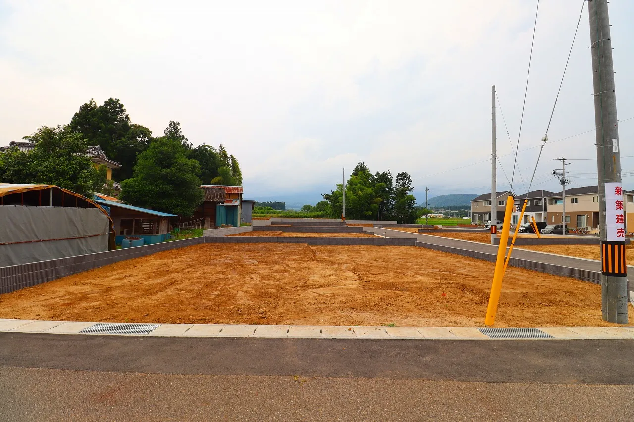 【造成完了写真 8号棟区画】