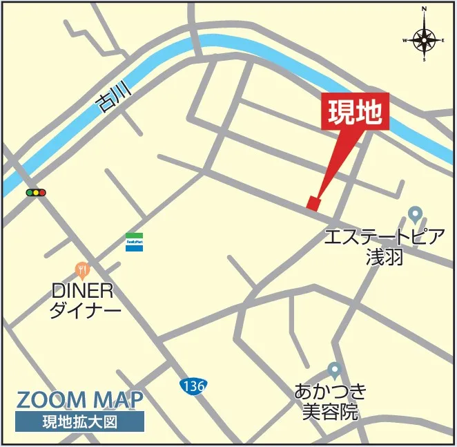 現地案内図