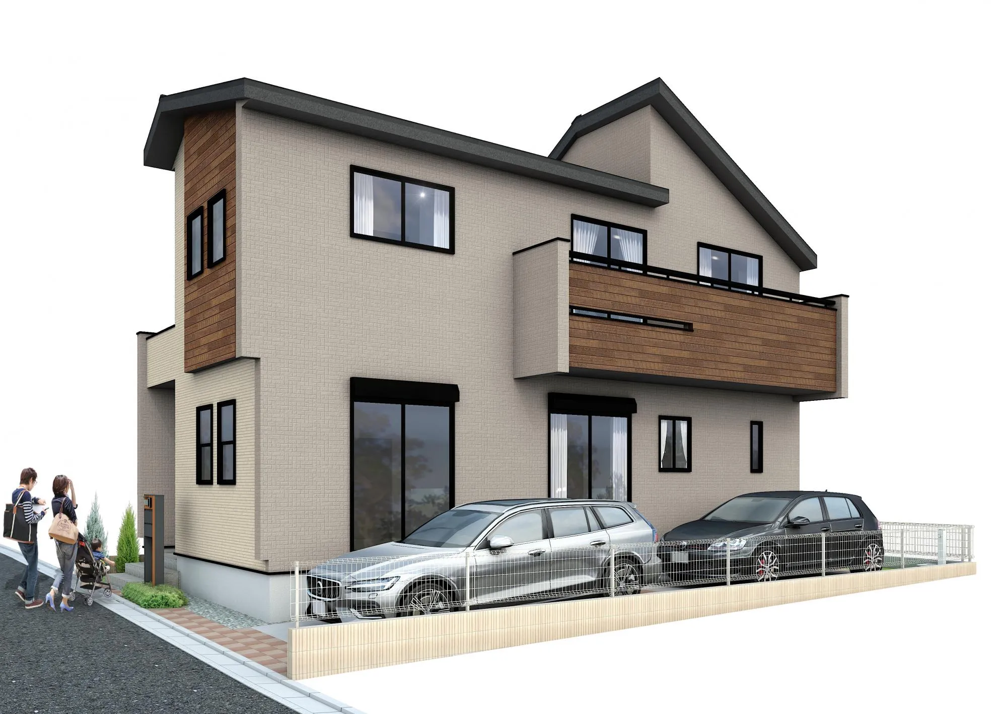 完成予想パース