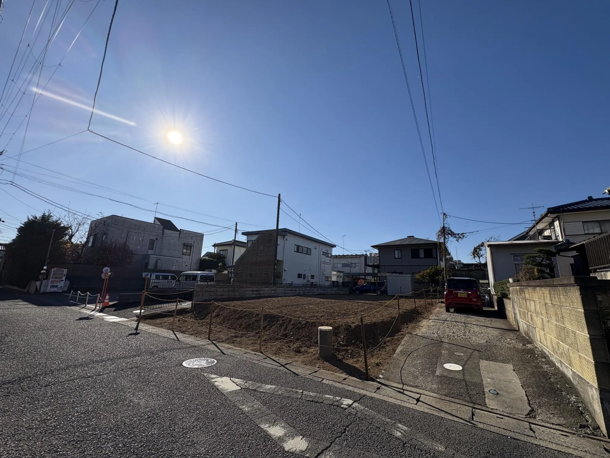 駐車場並列3台完備◎