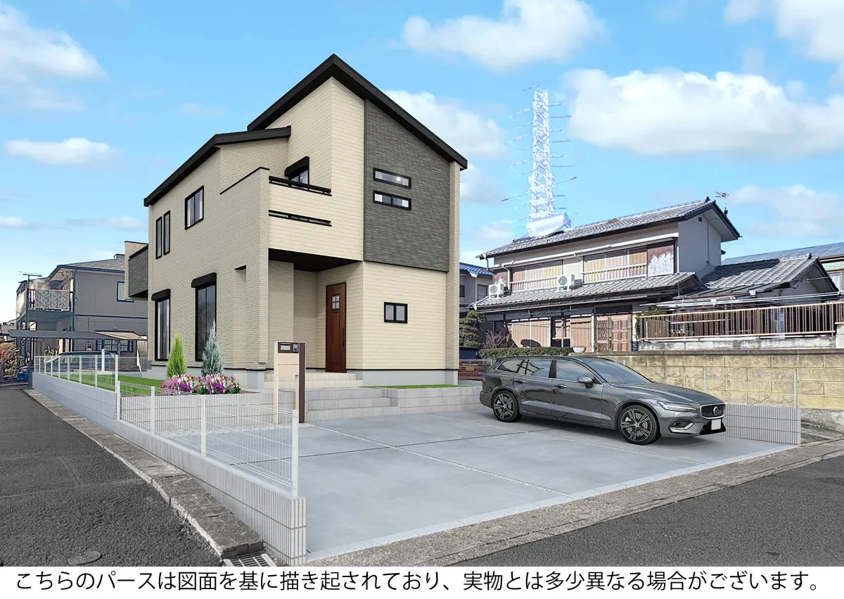 完成予想外観パース