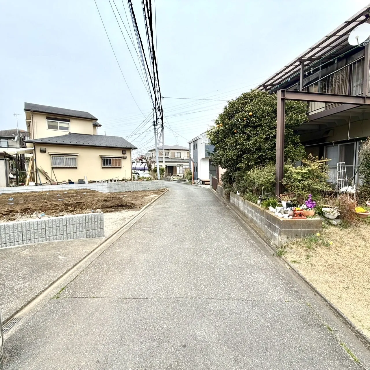 前面道路含む現地写真