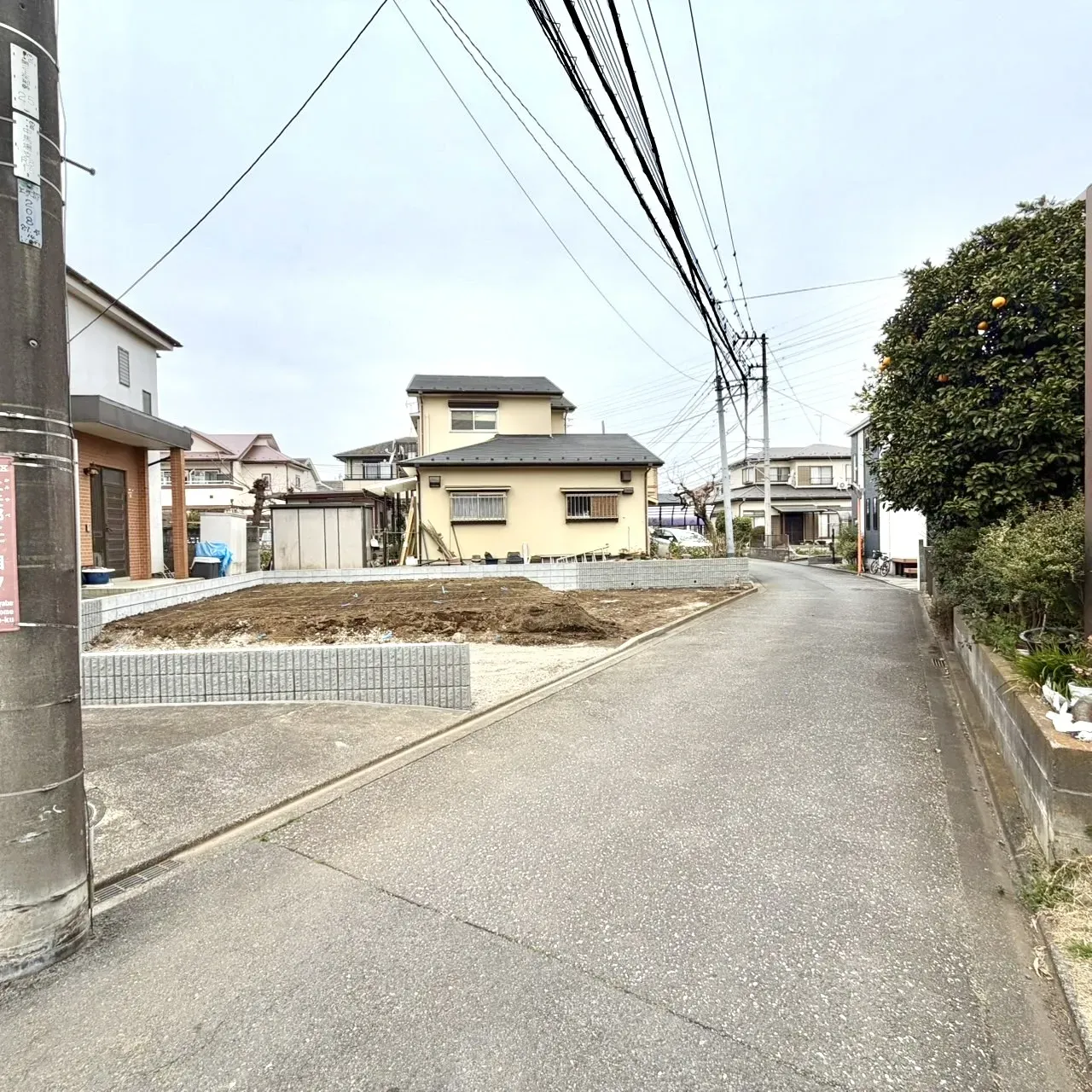 前面道路含む現地写真