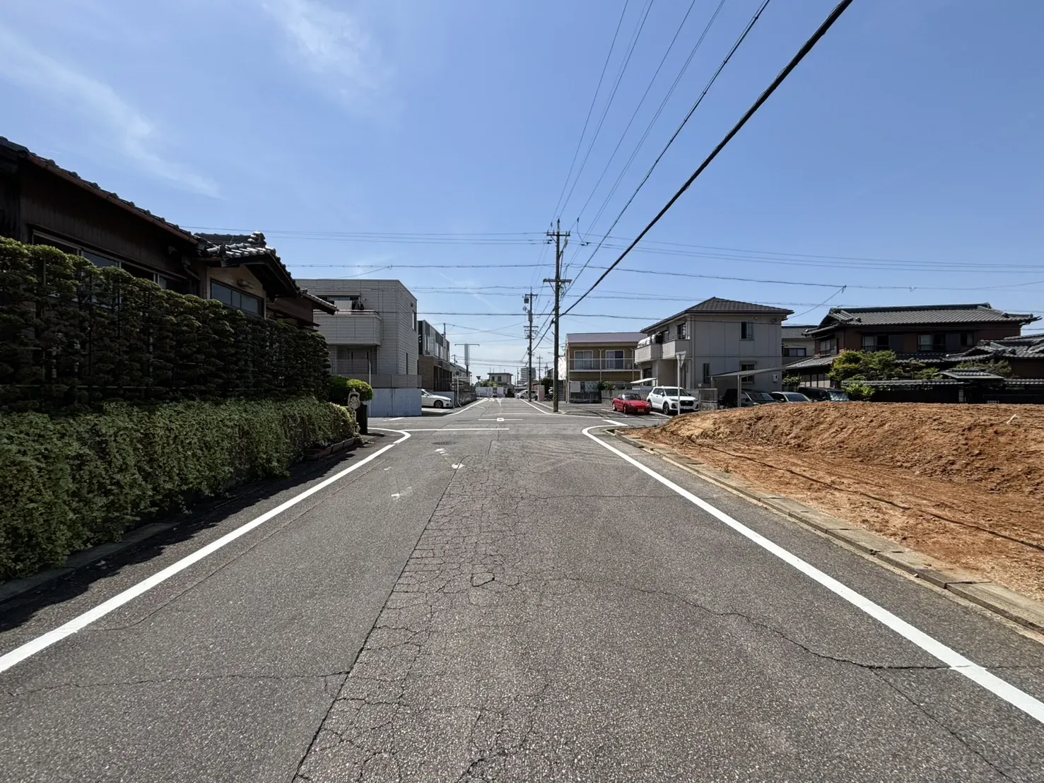 前面道路