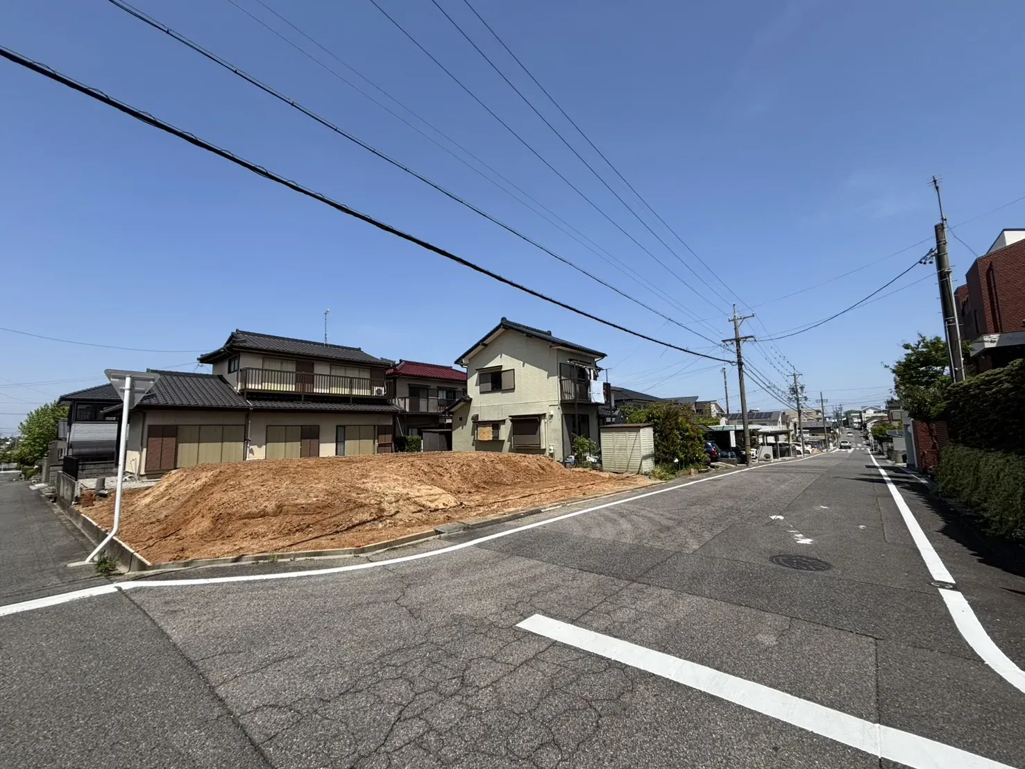 前面道路