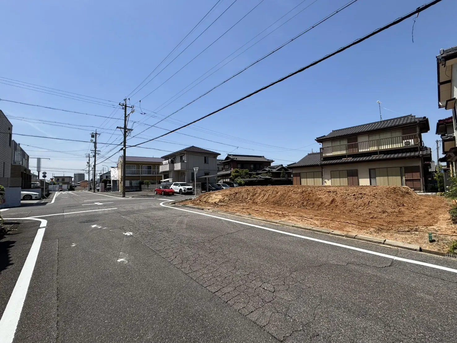 前面道路