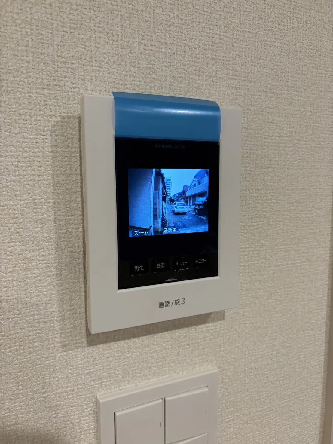 モニター付きインターホン