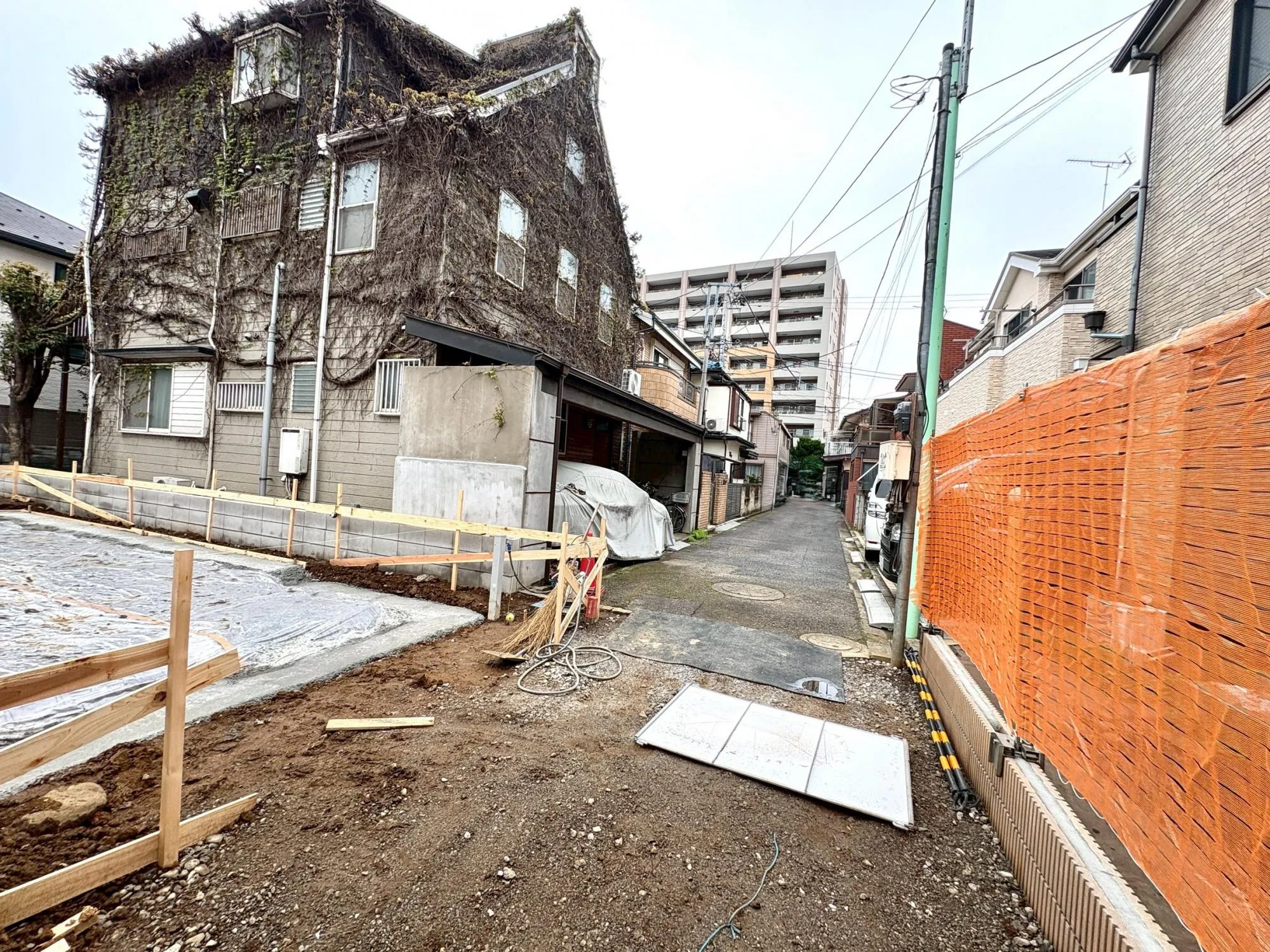 現地前面道路(2026.3月撮影)