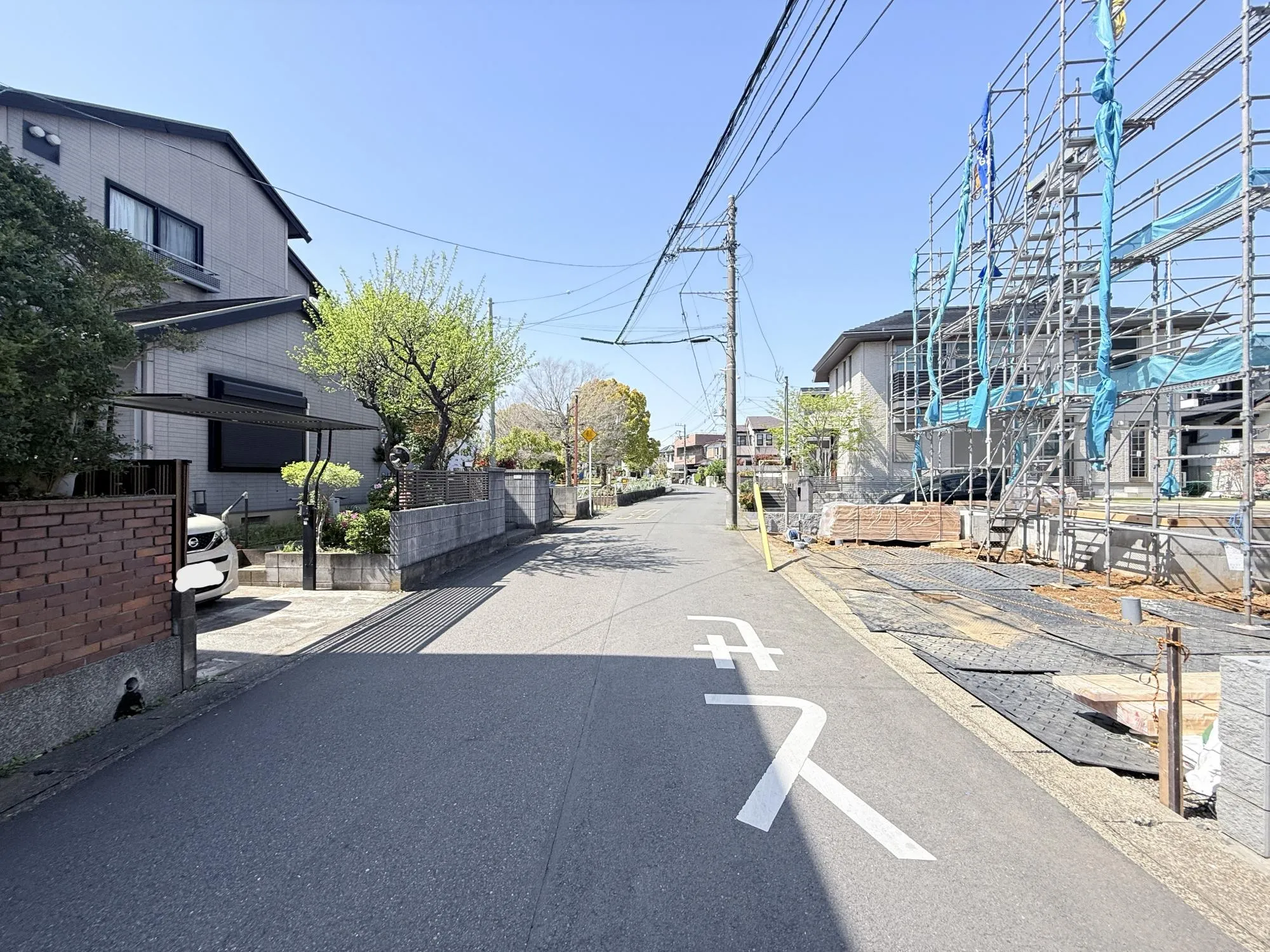 前面道路含む現地写真
