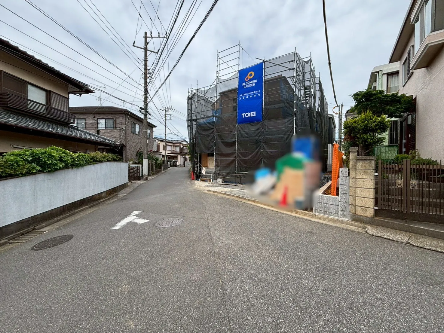 前面道路含む現地写真