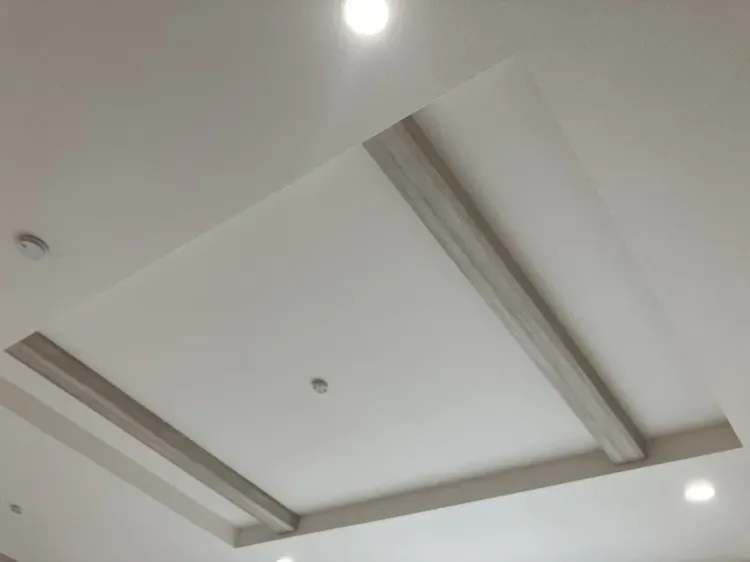 デザイン性のある折上天井が、空間にアクセントを与えてくれます!