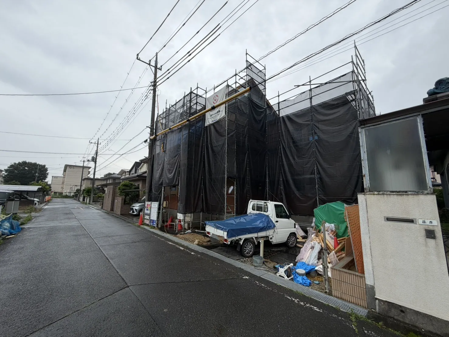 【①号棟】上棟