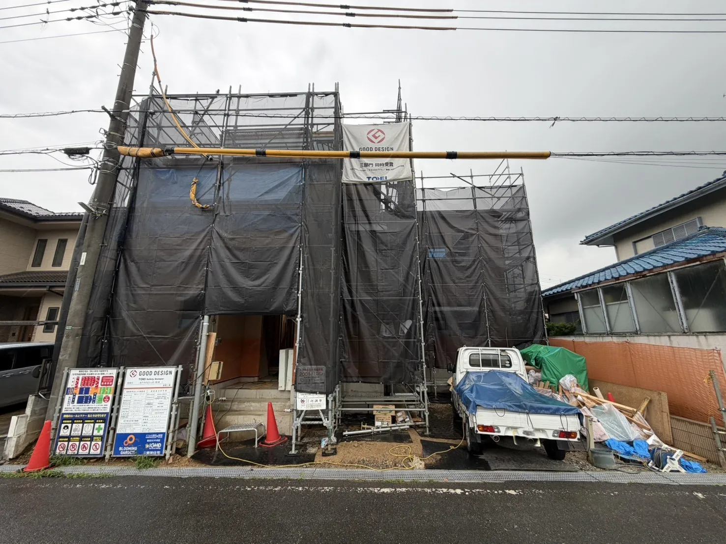 【①号棟】上棟