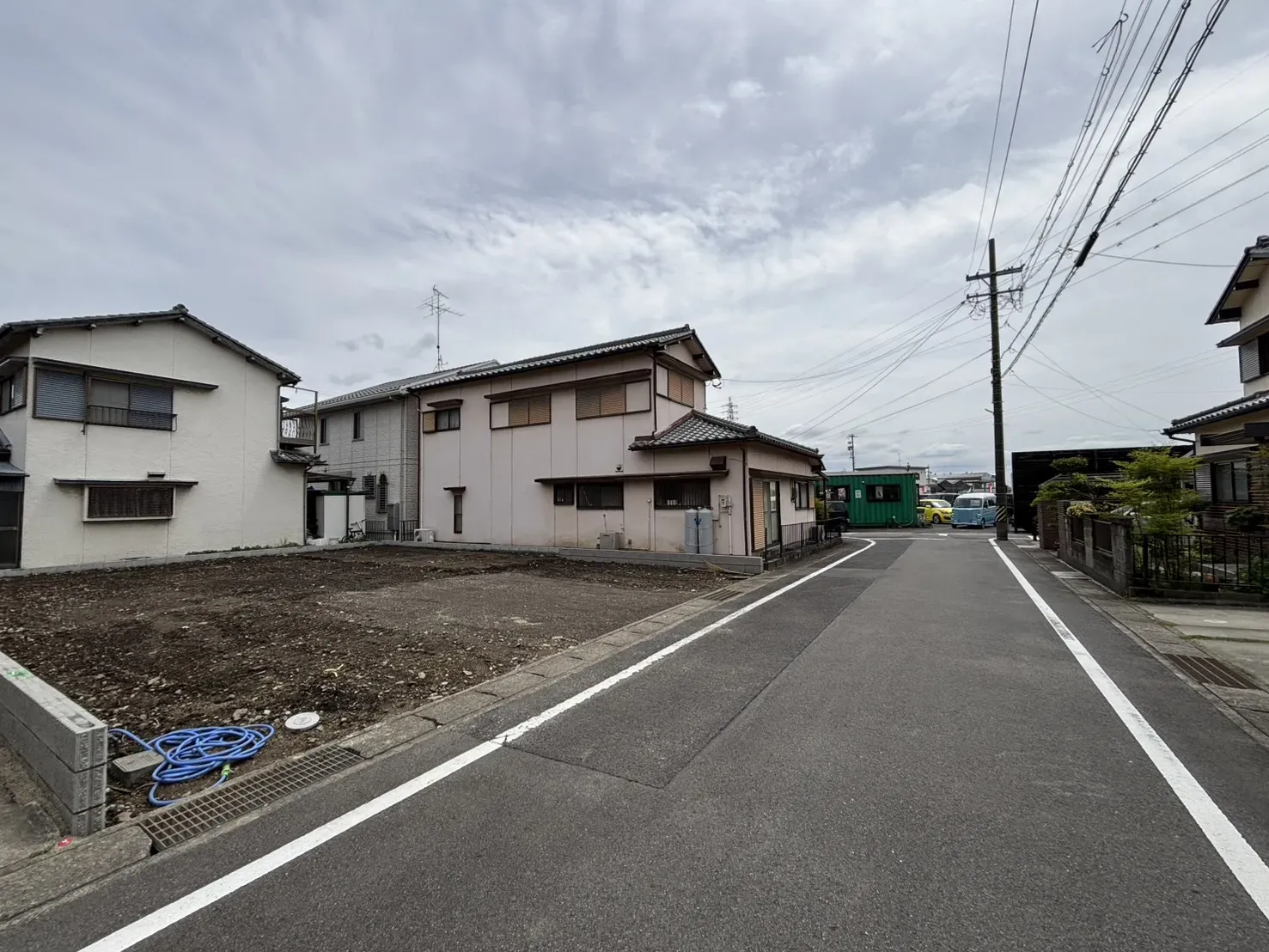 前面道路