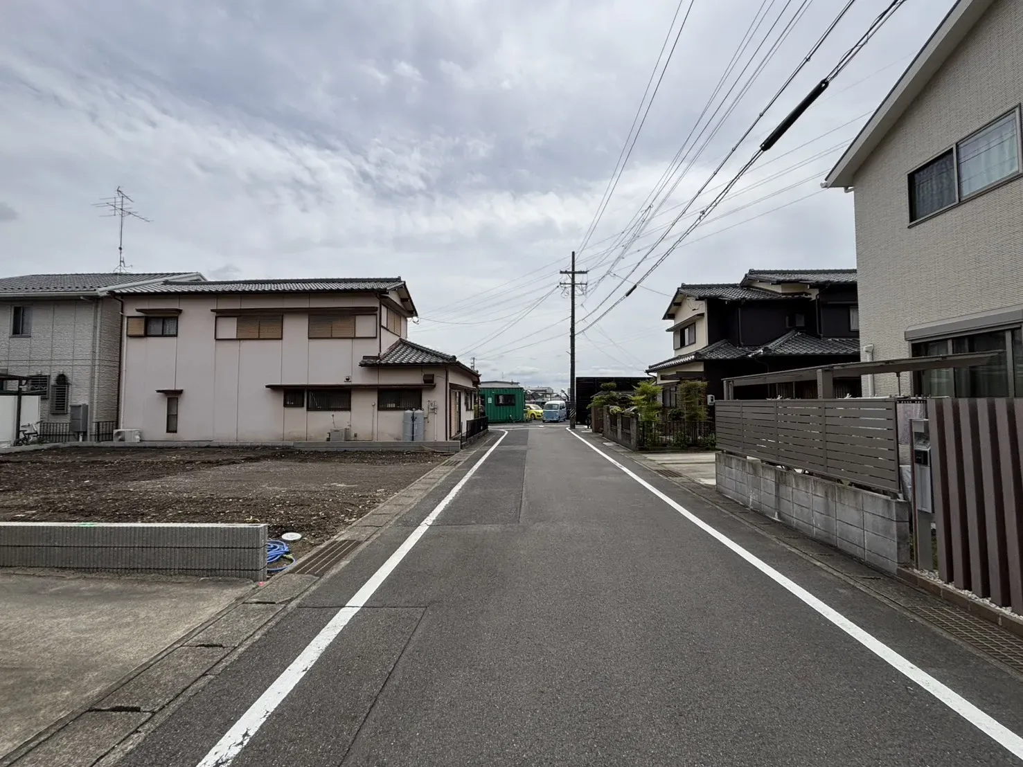 前面道路