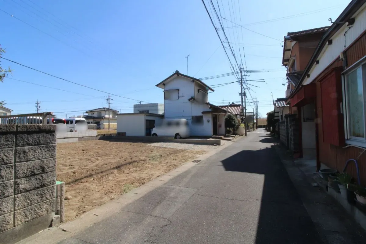 3月12日撮影　西側道路(北→南)