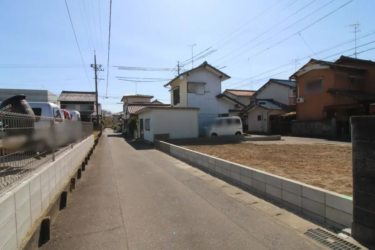 3月12日撮影　東側道路(北→南)