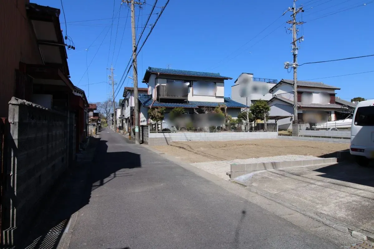 3月12日撮影　西側道路(南→北)