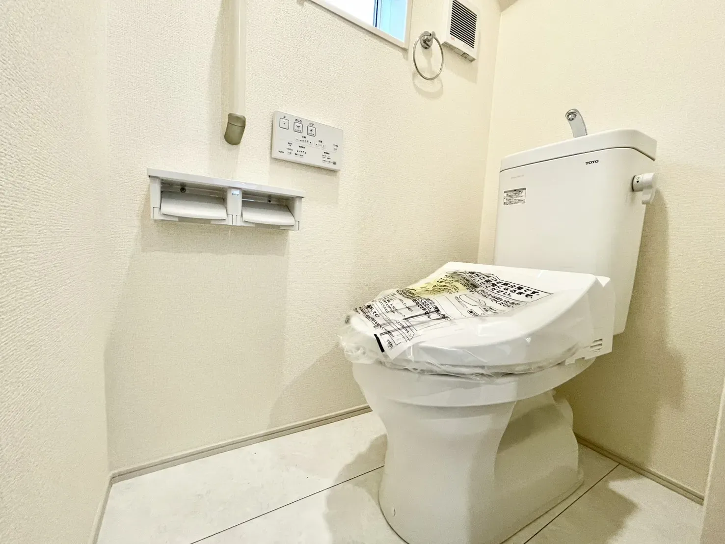 「清潔感あふれるレストルーム」
