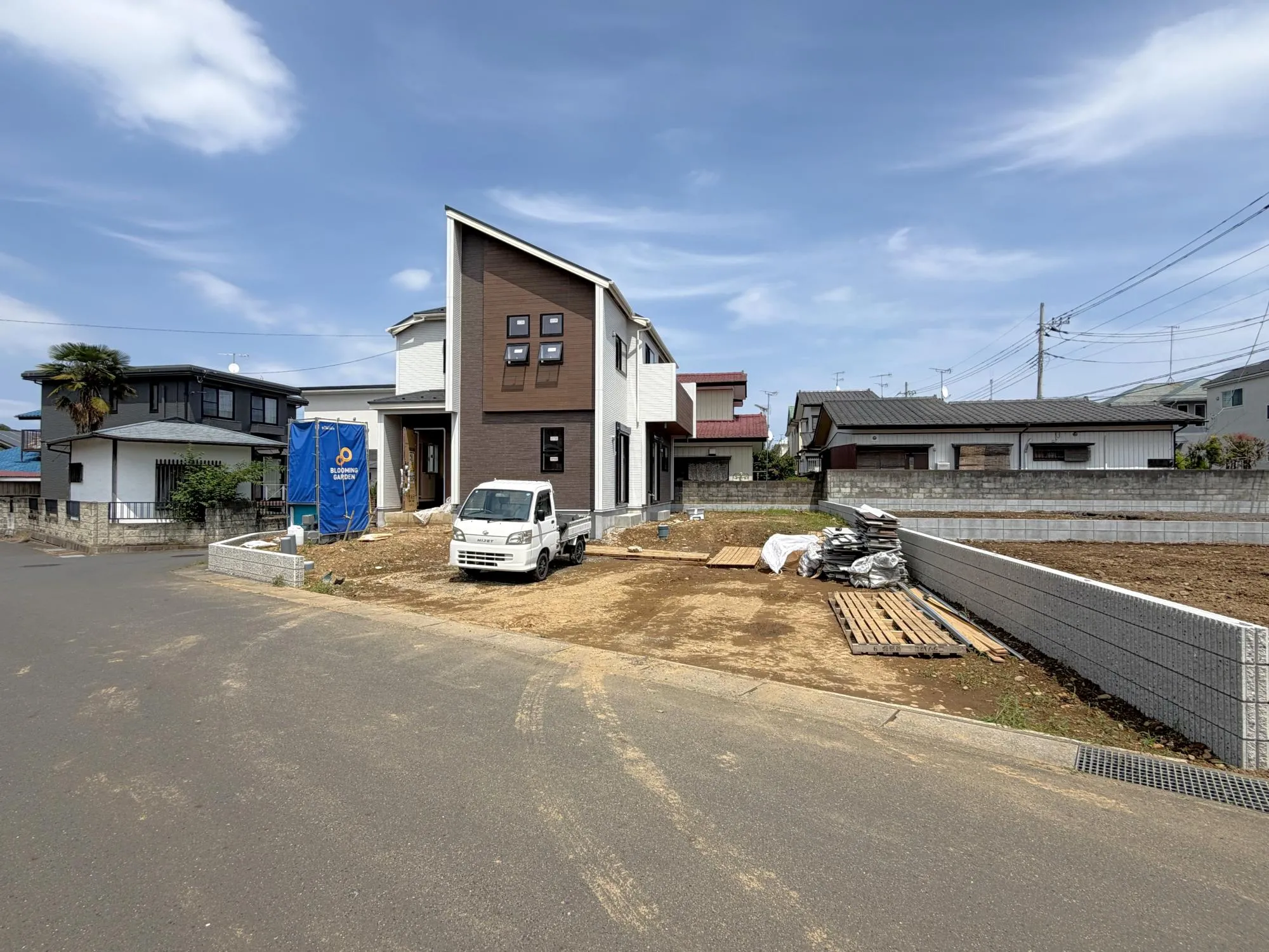 足場外れました