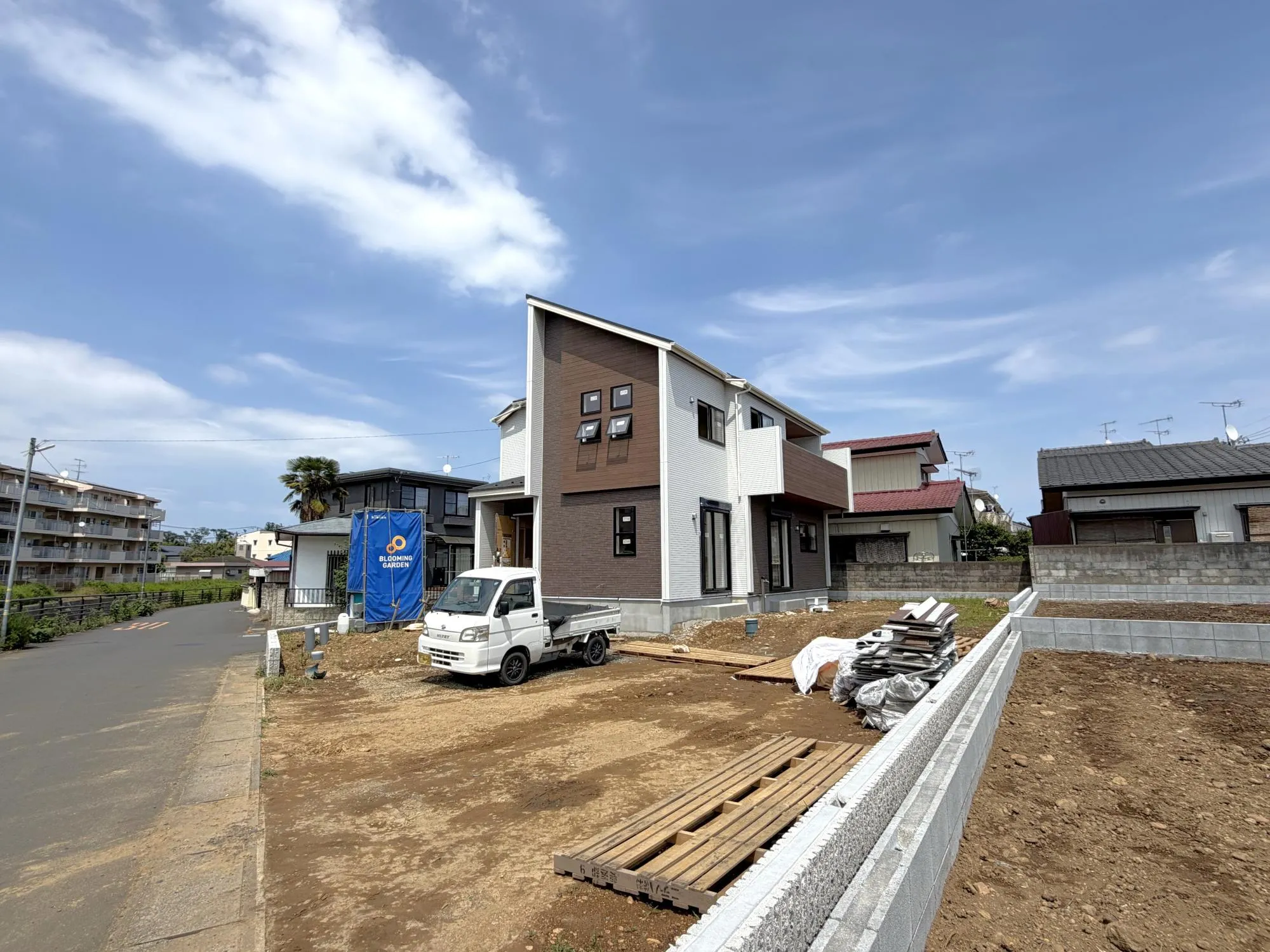 足場外れました
