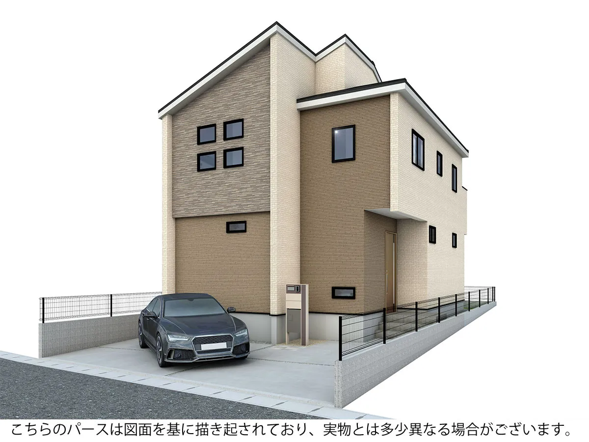 外観完成予想パース