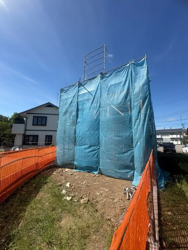 3号棟 庭先となります。