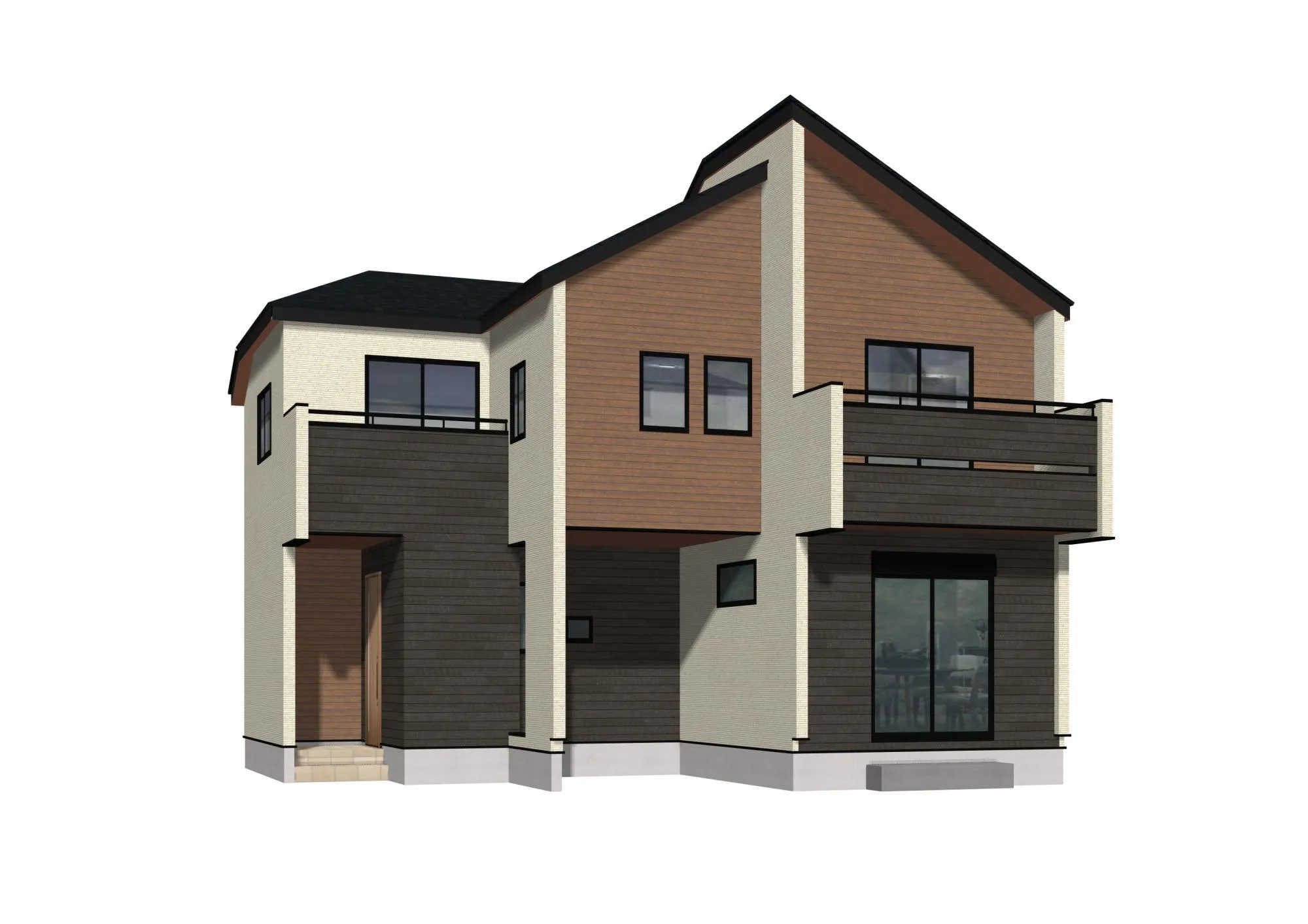 【2号棟】外観完成予想図