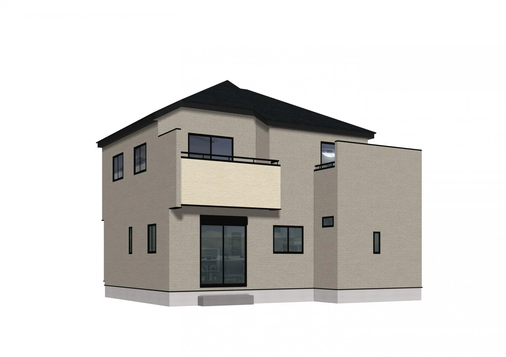 【3号棟】外観完成予想図