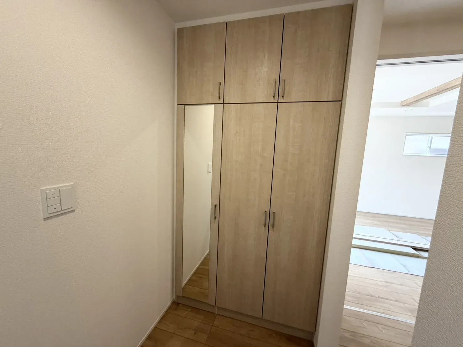 大容量シューズボックスで玄関周りもスッキリ◎