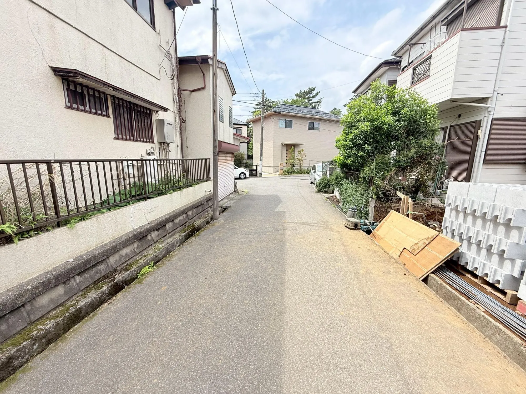 【前面道路　約4.5m】