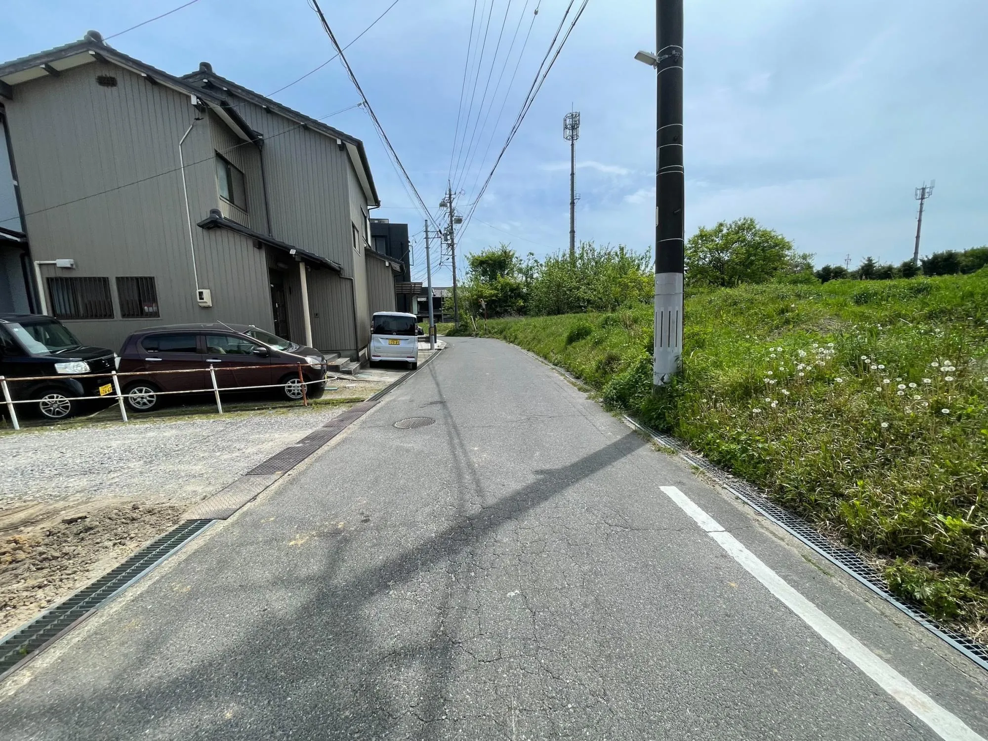 前面道路