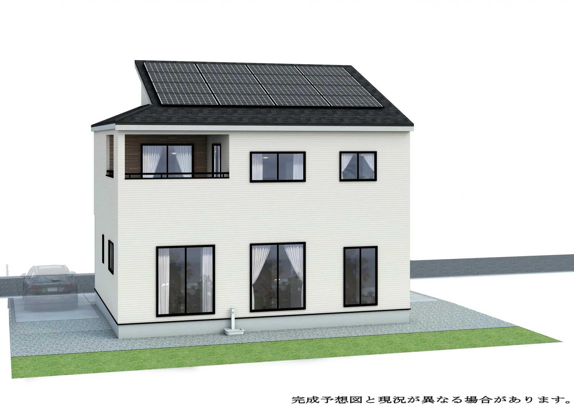 【外観完成予想図】