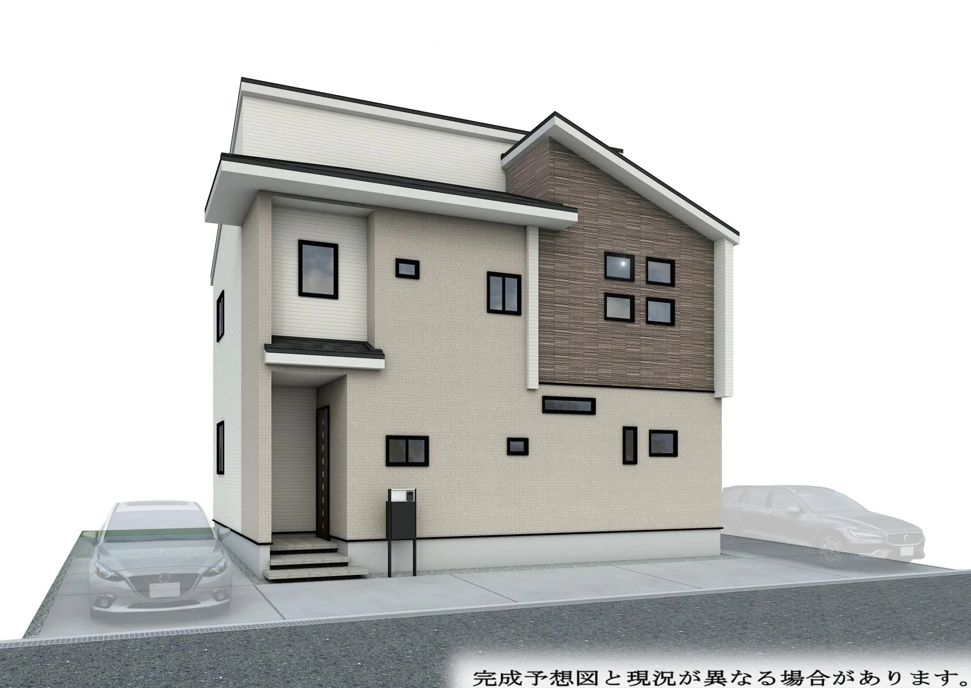 【外観完成予想図】
